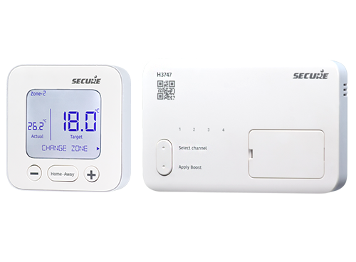 h3747-ptd - 4 channel receiver - Boiler Plus compliant