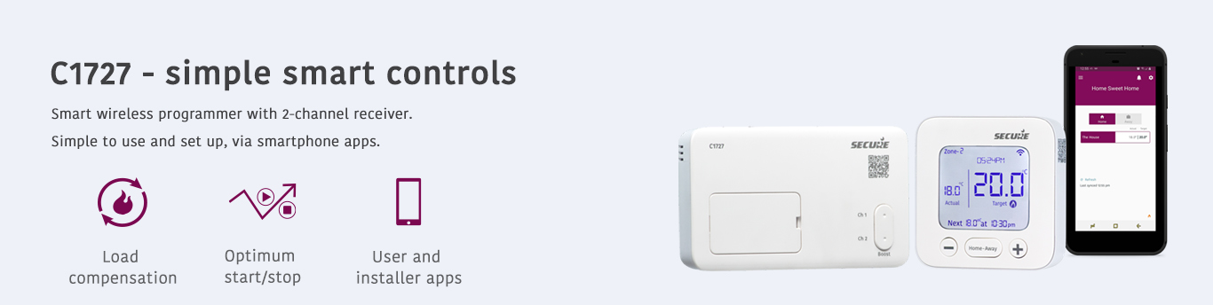 C1727 smart app heating controls