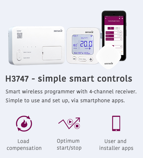 H3747 smart app heating controls